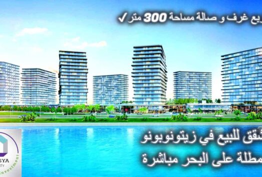 Apartment with sea view for sale in Istanbul Zeytinburnu Turkey