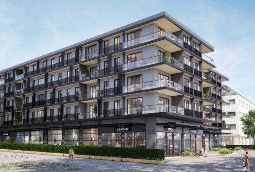 Modern apartments in Kağıthane Istanbul with swimming pool, gym, and smart home system