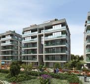 شقق دوبلكس للبيع في بيليكدوزو اسطنبول تركيا