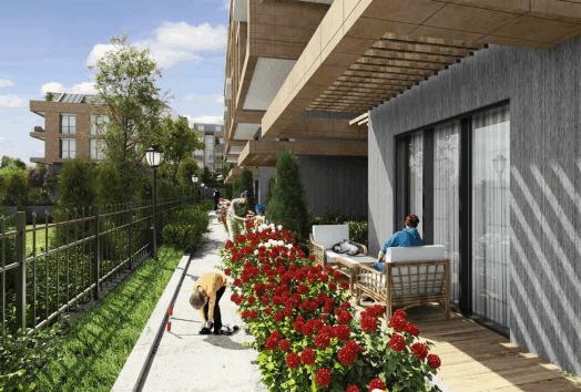 دوبلكسات بمساحات واسعة للبيع في اسطنبول , بيليك دوزو , تركيا