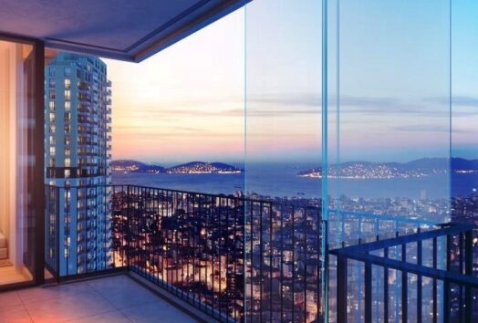 شقق مطلة على البحر للبيع في كارتال اسطنبول بالتقسيط