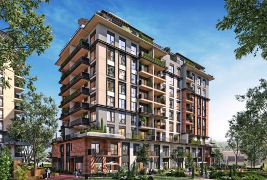 شقة 1+1 للبيع في ليفنت إسطنبول مناسبة للجنسية التركية