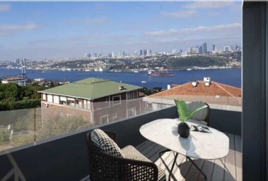 شقة دوبلكس مطلة على البوسفور