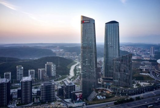 Luxury apartment in Skyland towers Sarıyer Istanbul for sale $500,000